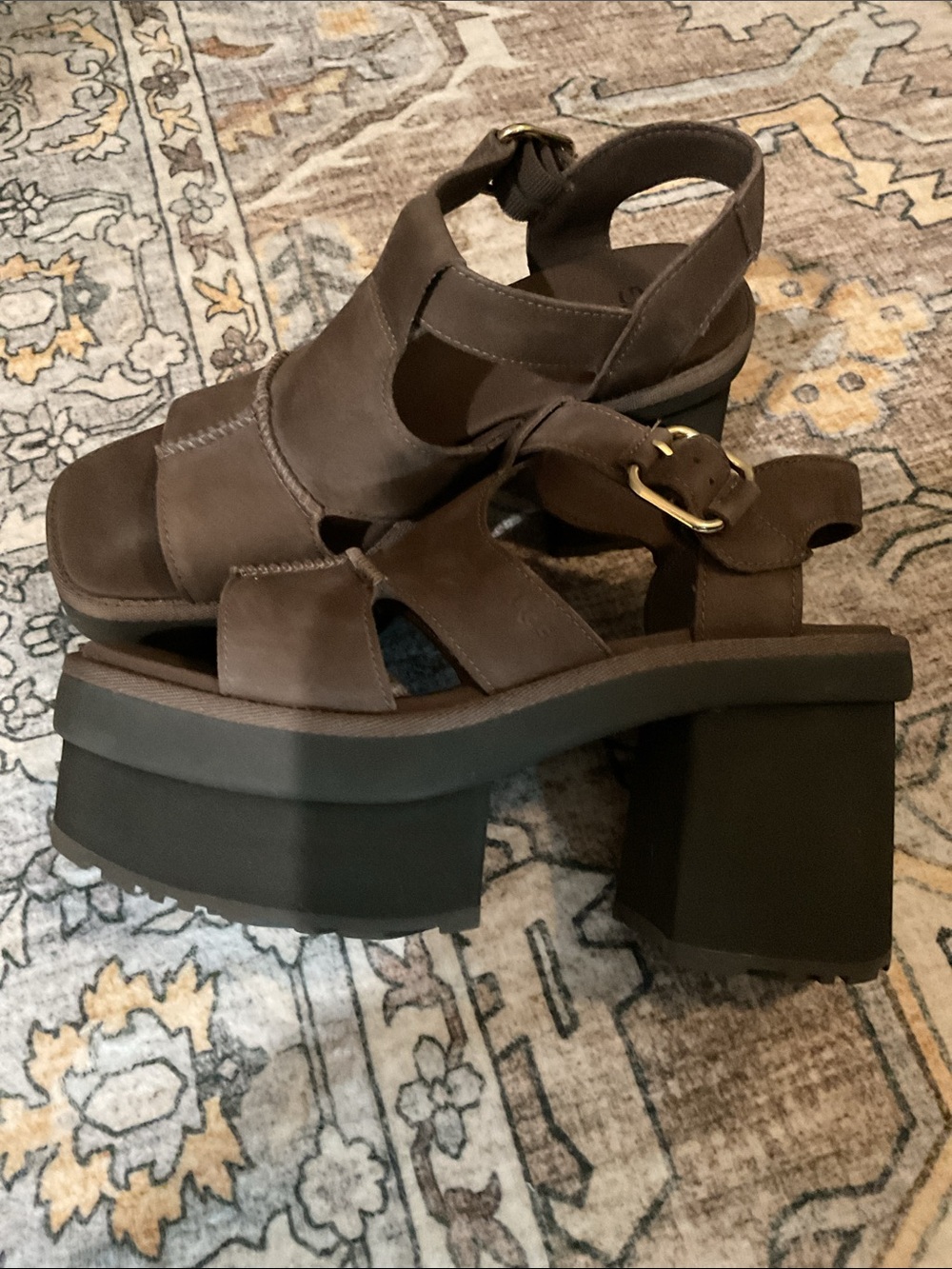 UGG New Heights Platform Sandal - Picture 3 of 6